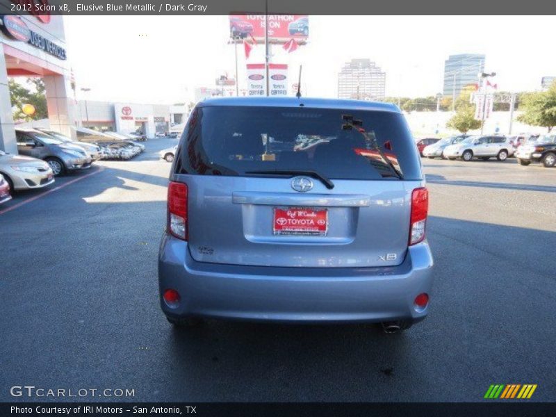 Elusive Blue Metallic / Dark Gray 2012 Scion xB