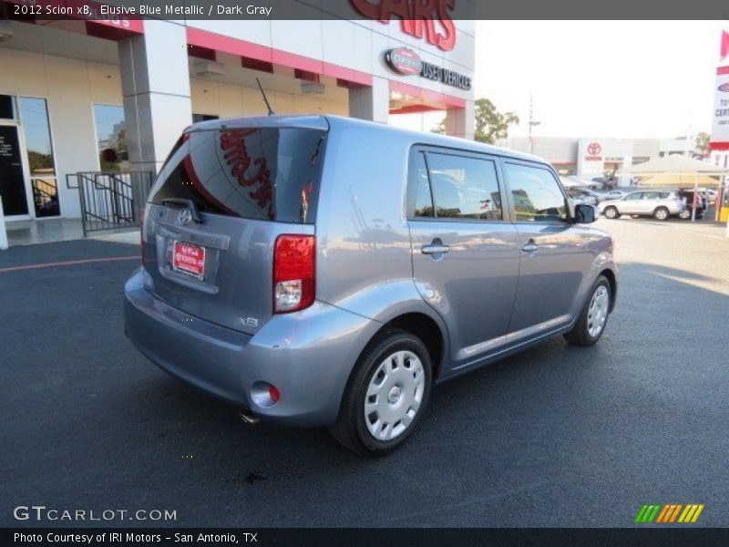 Elusive Blue Metallic / Dark Gray 2012 Scion xB