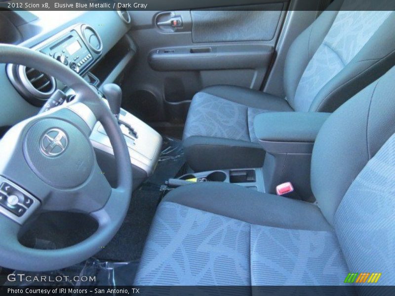 Elusive Blue Metallic / Dark Gray 2012 Scion xB