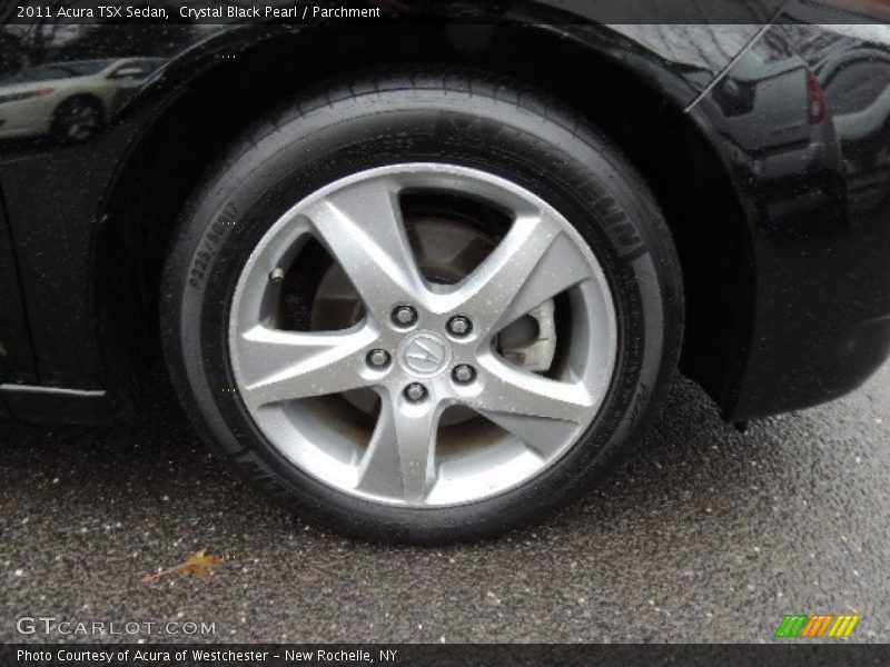 Crystal Black Pearl / Parchment 2011 Acura TSX Sedan