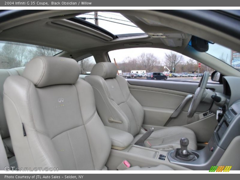  2004 G 35 Coupe Willow Interior