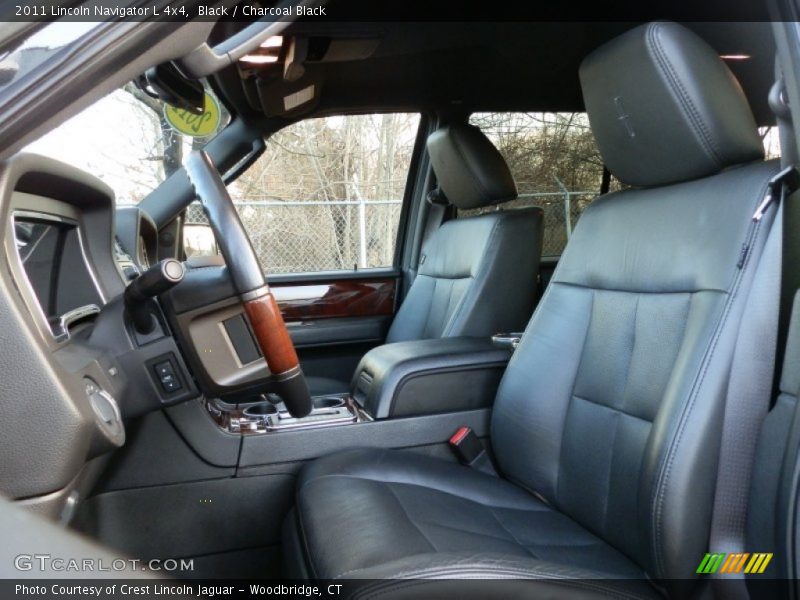  2011 Navigator L 4x4 Charcoal Black Interior