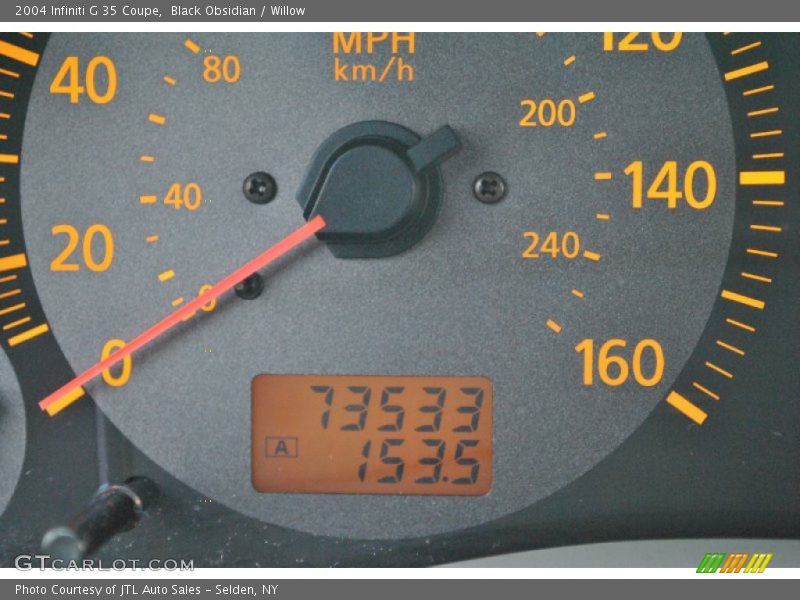 Black Obsidian / Willow 2004 Infiniti G 35 Coupe