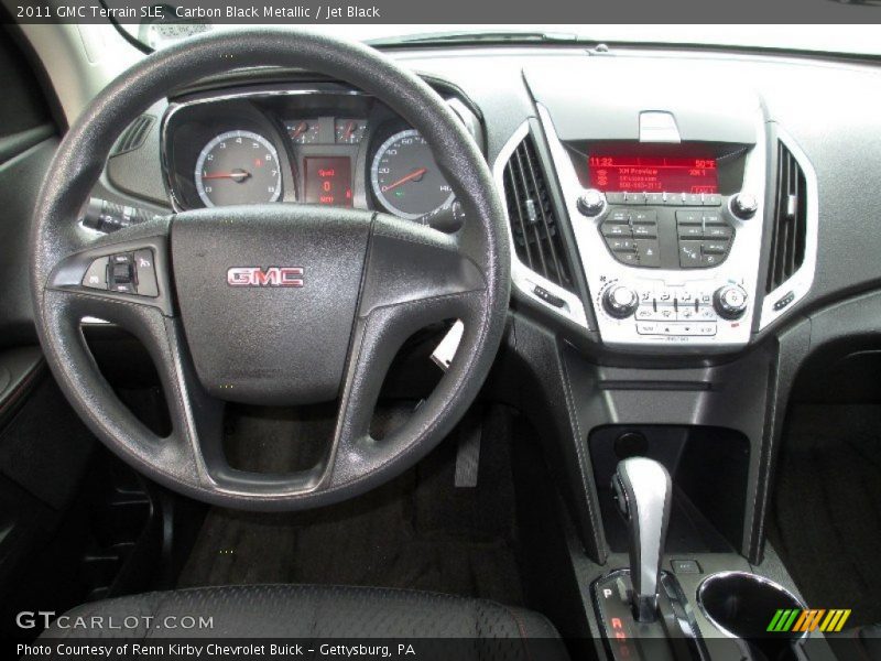 Carbon Black Metallic / Jet Black 2011 GMC Terrain SLE