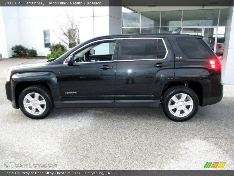 Carbon Black Metallic / Jet Black 2011 GMC Terrain SLE