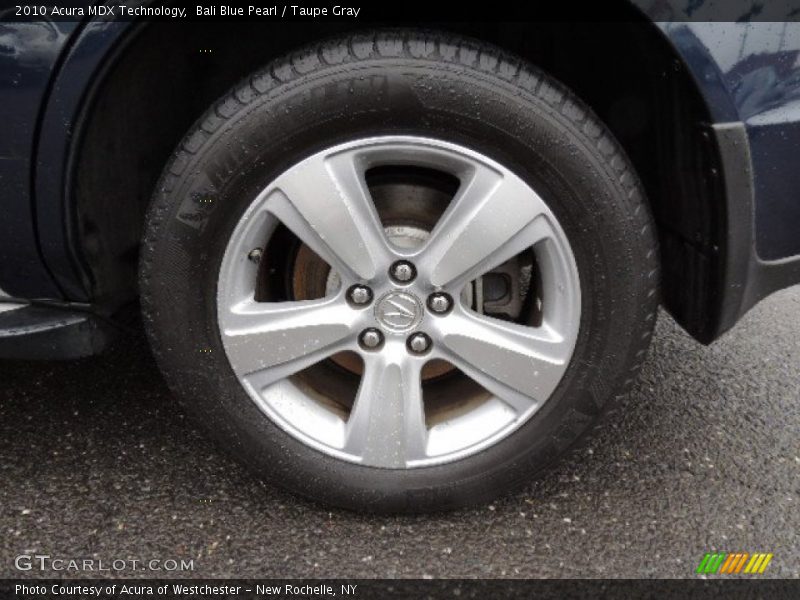 Bali Blue Pearl / Taupe Gray 2010 Acura MDX Technology