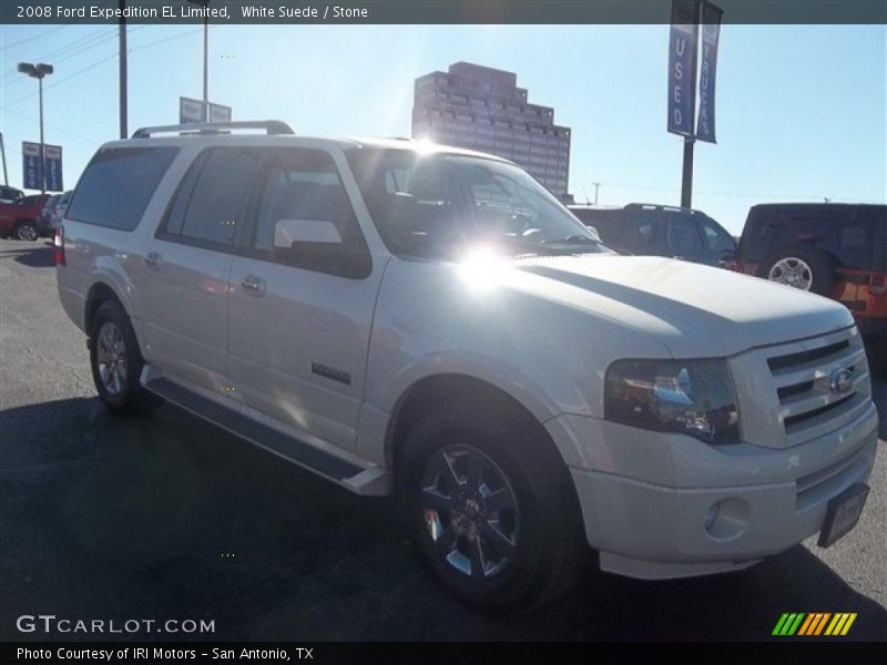 White Suede / Stone 2008 Ford Expedition EL Limited