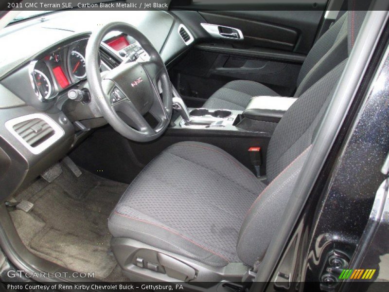 Carbon Black Metallic / Jet Black 2011 GMC Terrain SLE