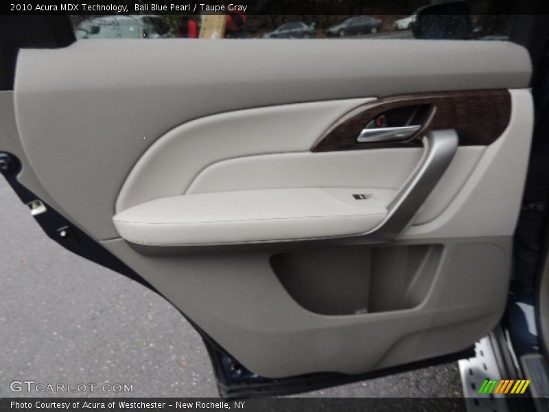 Bali Blue Pearl / Taupe Gray 2010 Acura MDX Technology
