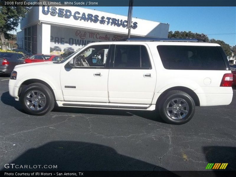 White Suede / Stone 2008 Ford Expedition EL Limited