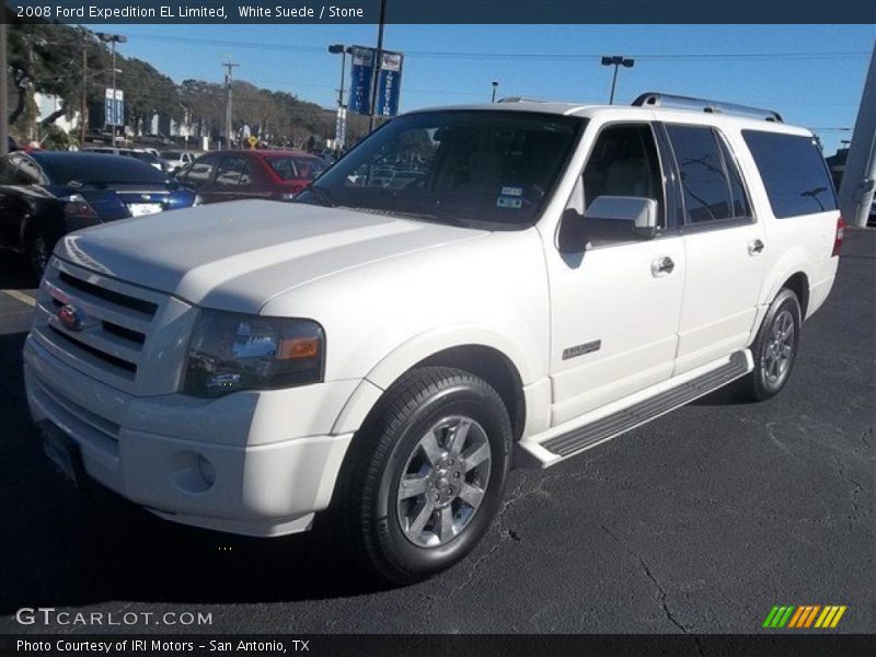 White Suede / Stone 2008 Ford Expedition EL Limited