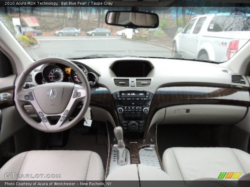 Bali Blue Pearl / Taupe Gray 2010 Acura MDX Technology