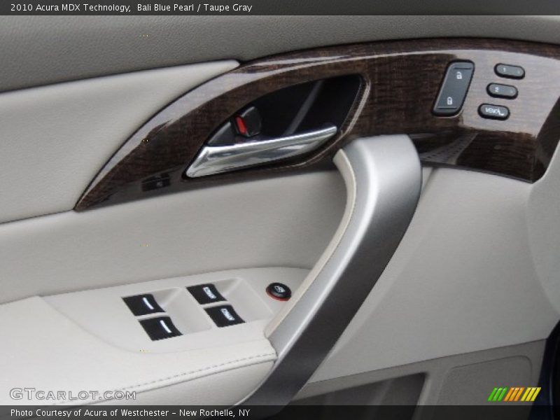 Bali Blue Pearl / Taupe Gray 2010 Acura MDX Technology