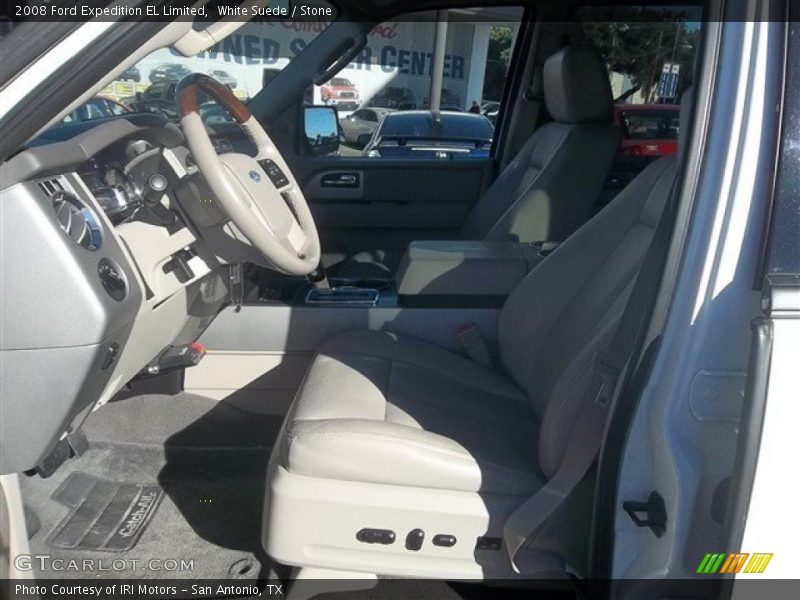 White Suede / Stone 2008 Ford Expedition EL Limited
