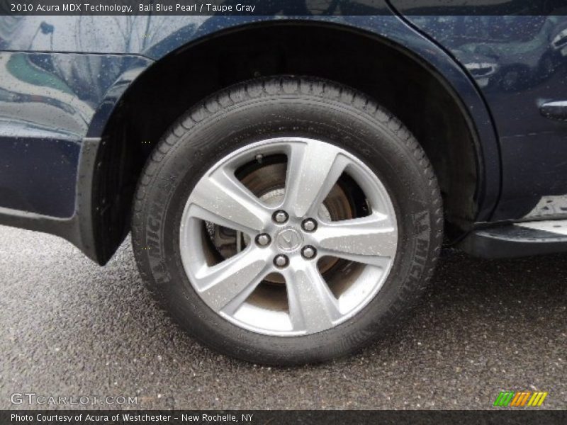 Bali Blue Pearl / Taupe Gray 2010 Acura MDX Technology