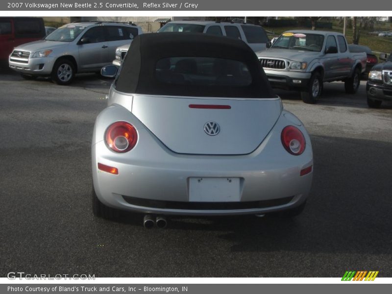 Reflex Silver / Grey 2007 Volkswagen New Beetle 2.5 Convertible