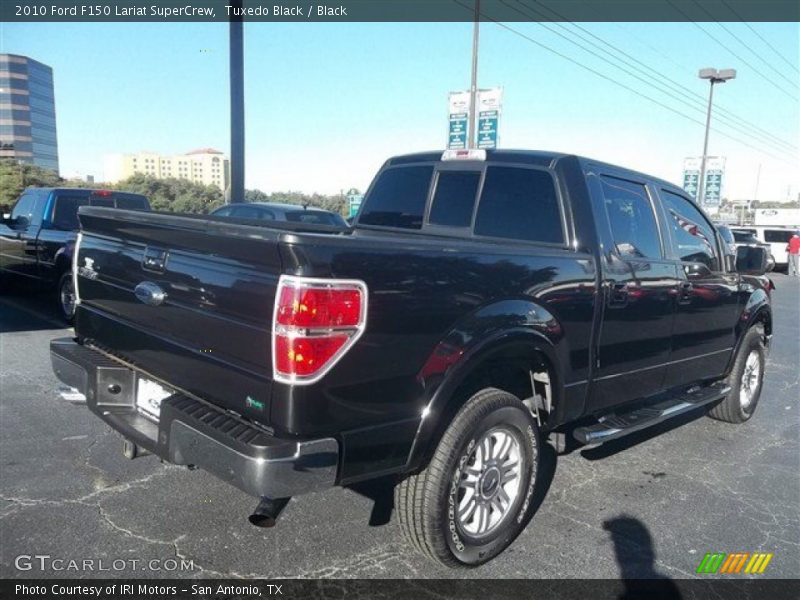 Tuxedo Black / Black 2010 Ford F150 Lariat SuperCrew