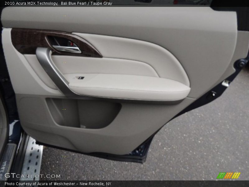 Bali Blue Pearl / Taupe Gray 2010 Acura MDX Technology