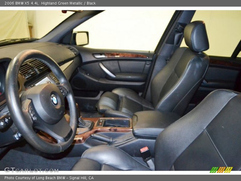  2006 X5 4.4i Black Interior