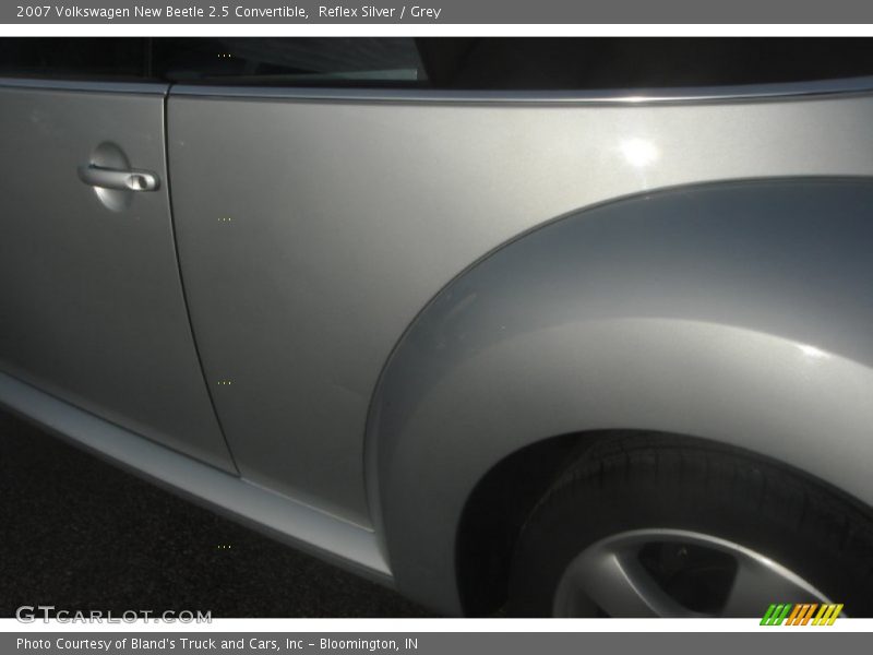 Reflex Silver / Grey 2007 Volkswagen New Beetle 2.5 Convertible