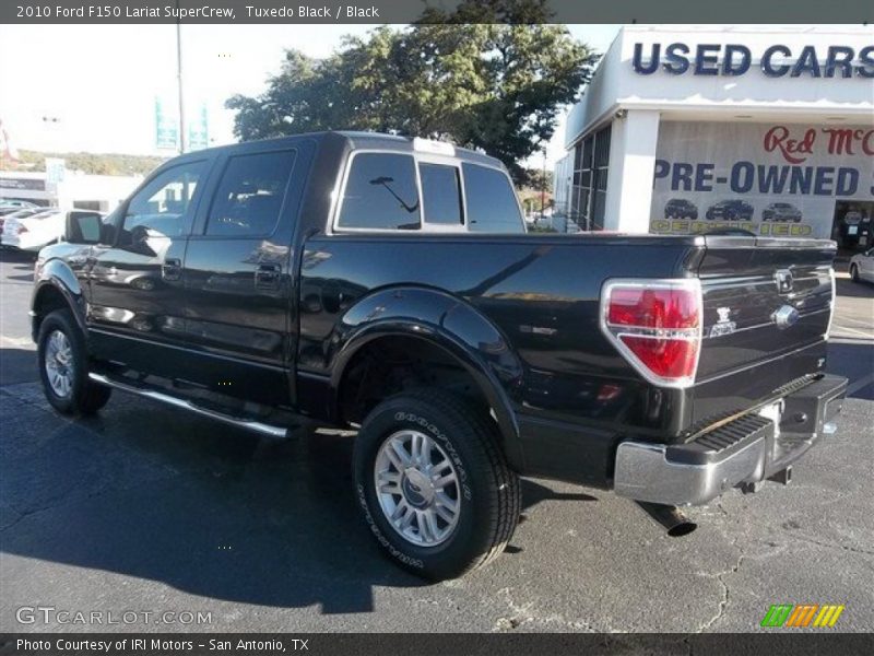 Tuxedo Black / Black 2010 Ford F150 Lariat SuperCrew