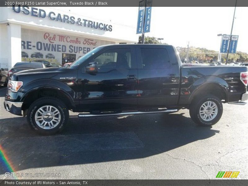 Tuxedo Black / Black 2010 Ford F150 Lariat SuperCrew