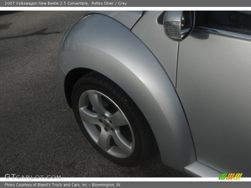 Reflex Silver / Grey 2007 Volkswagen New Beetle 2.5 Convertible