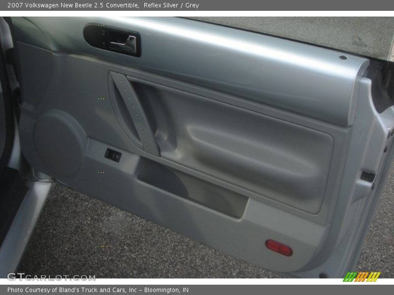 Reflex Silver / Grey 2007 Volkswagen New Beetle 2.5 Convertible
