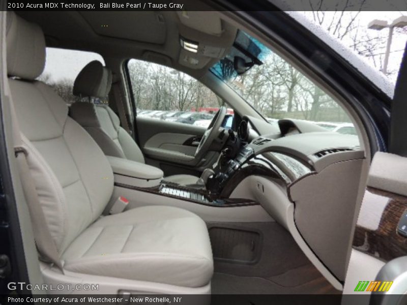 Bali Blue Pearl / Taupe Gray 2010 Acura MDX Technology