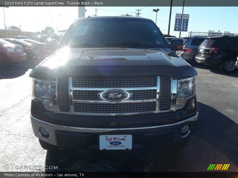 Tuxedo Black / Black 2010 Ford F150 Lariat SuperCrew