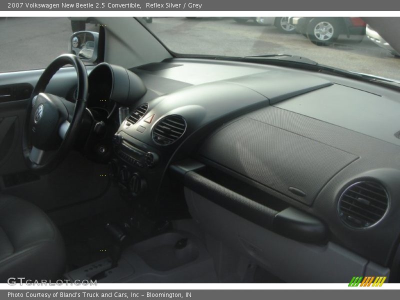 Reflex Silver / Grey 2007 Volkswagen New Beetle 2.5 Convertible