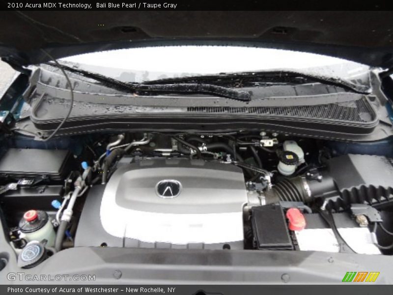 Bali Blue Pearl / Taupe Gray 2010 Acura MDX Technology