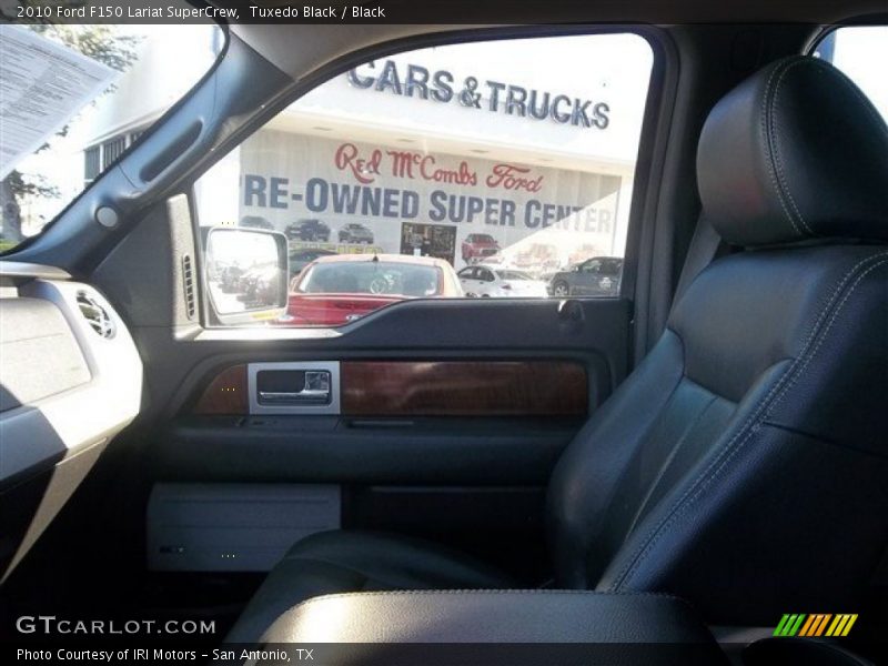 Tuxedo Black / Black 2010 Ford F150 Lariat SuperCrew