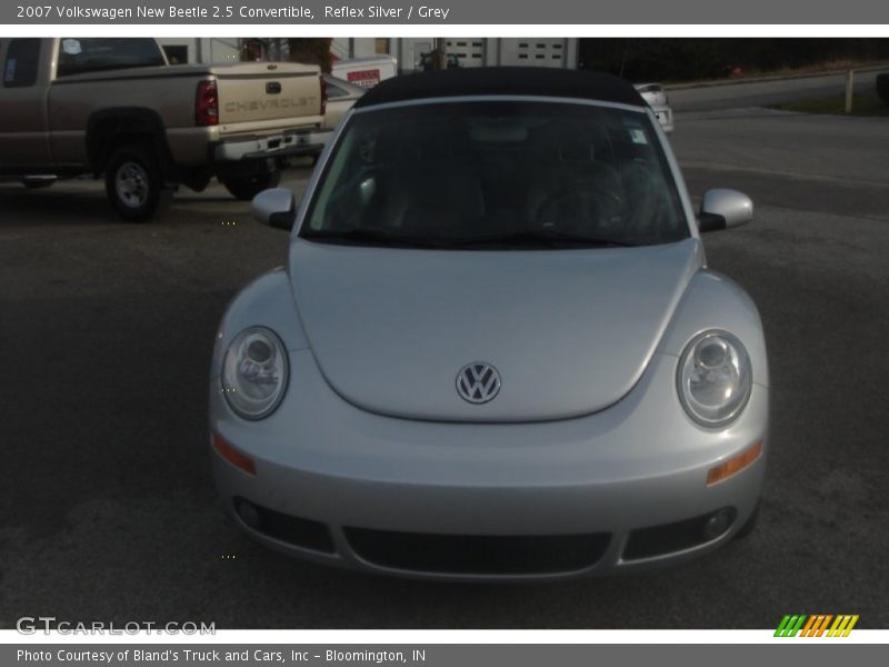 Reflex Silver / Grey 2007 Volkswagen New Beetle 2.5 Convertible
