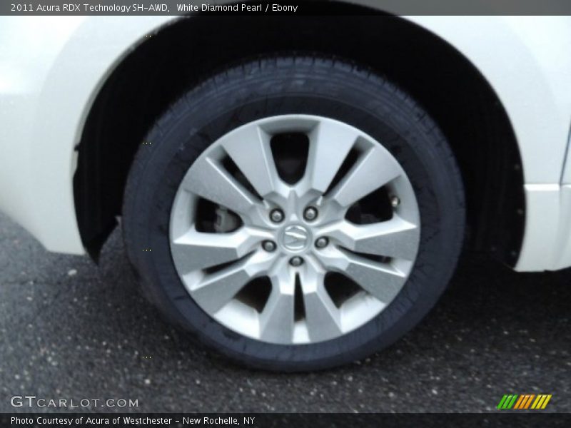 White Diamond Pearl / Ebony 2011 Acura RDX Technology SH-AWD
