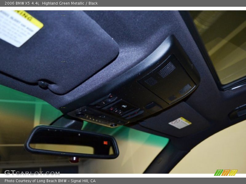 Highland Green Metallic / Black 2006 BMW X5 4.4i