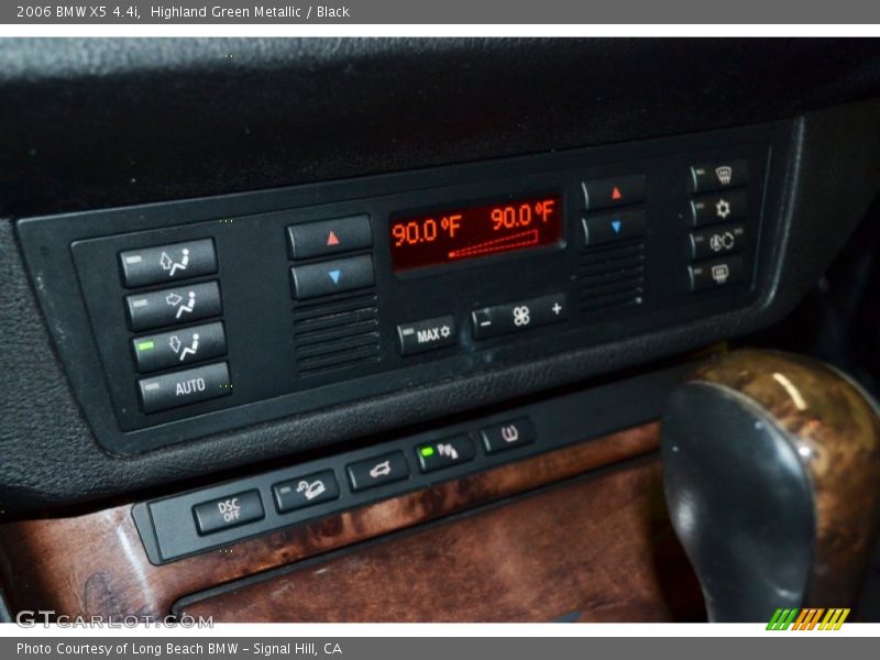 Controls of 2006 X5 4.4i