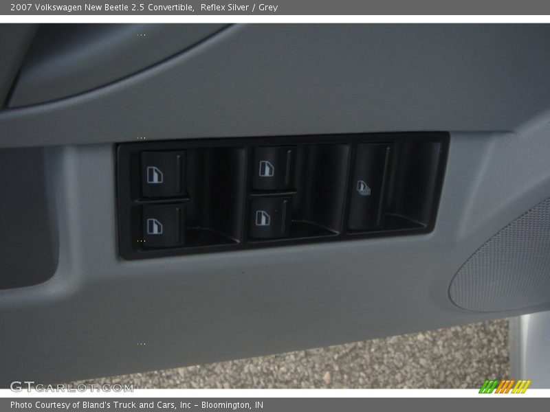 Reflex Silver / Grey 2007 Volkswagen New Beetle 2.5 Convertible