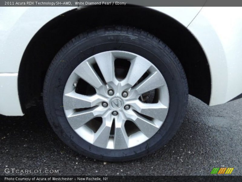 White Diamond Pearl / Ebony 2011 Acura RDX Technology SH-AWD
