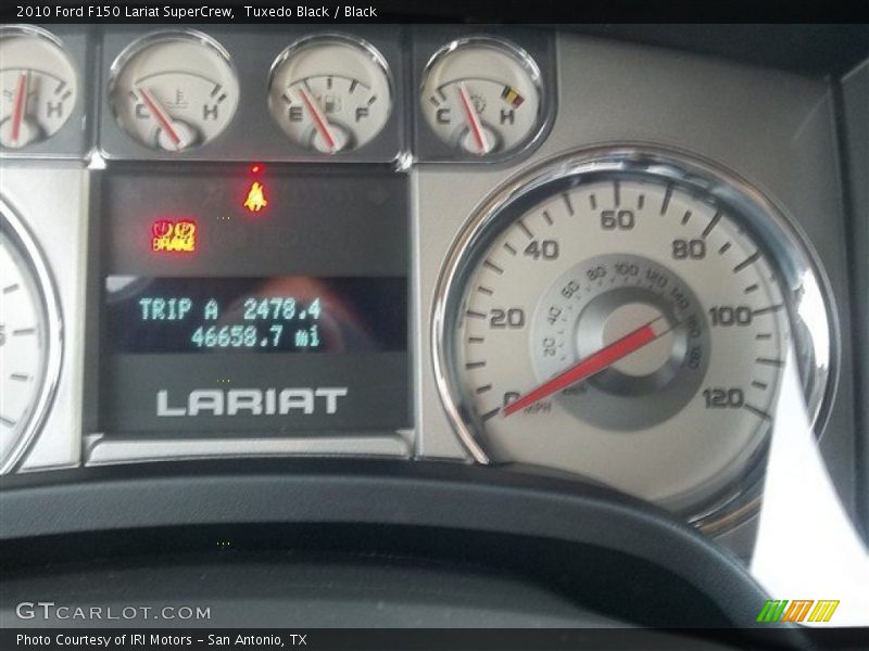 Tuxedo Black / Black 2010 Ford F150 Lariat SuperCrew