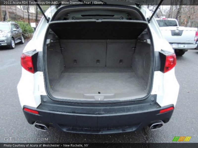 White Diamond Pearl / Ebony 2011 Acura RDX Technology SH-AWD