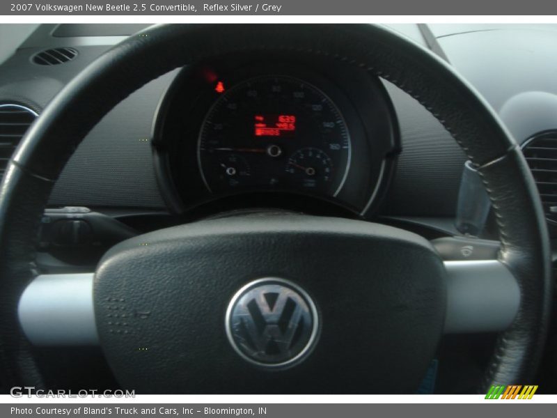 Reflex Silver / Grey 2007 Volkswagen New Beetle 2.5 Convertible