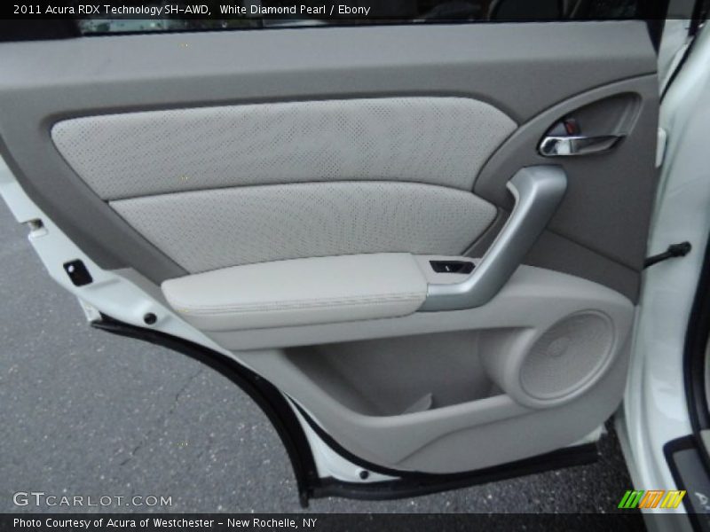 White Diamond Pearl / Ebony 2011 Acura RDX Technology SH-AWD