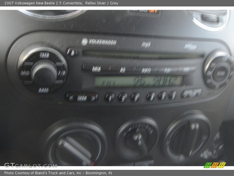 Reflex Silver / Grey 2007 Volkswagen New Beetle 2.5 Convertible