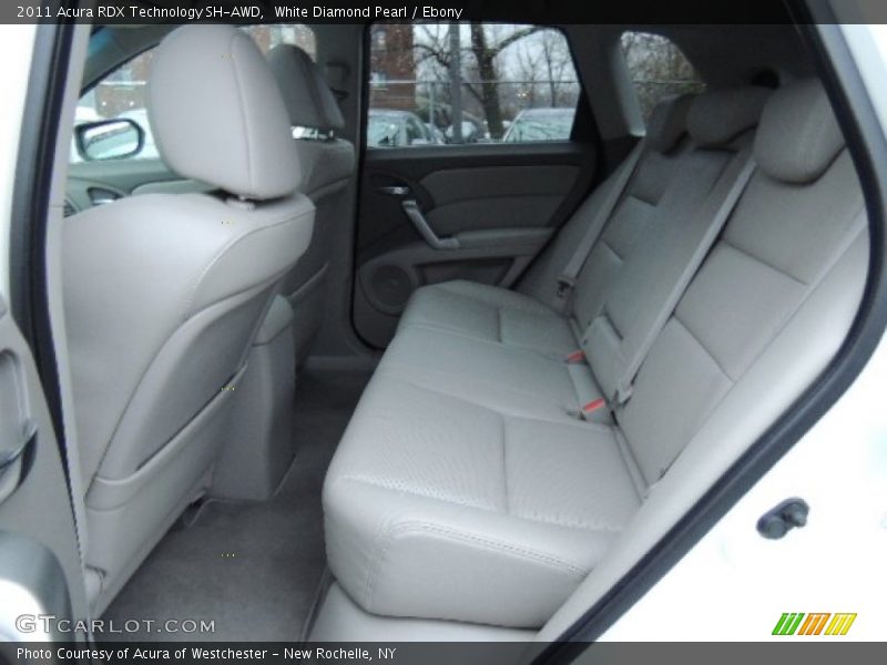 White Diamond Pearl / Ebony 2011 Acura RDX Technology SH-AWD