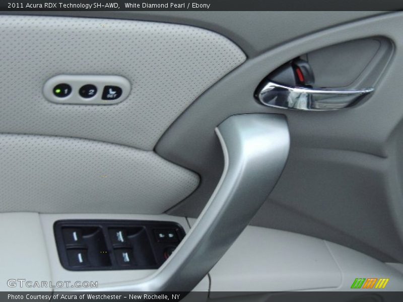 White Diamond Pearl / Ebony 2011 Acura RDX Technology SH-AWD