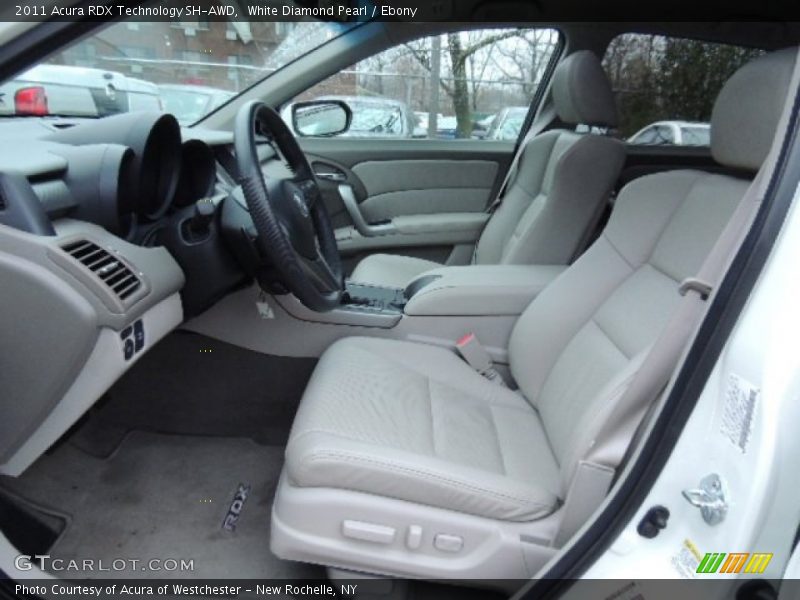 White Diamond Pearl / Ebony 2011 Acura RDX Technology SH-AWD