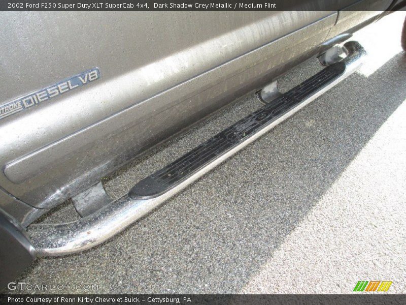 Dark Shadow Grey Metallic / Medium Flint 2002 Ford F250 Super Duty XLT SuperCab 4x4