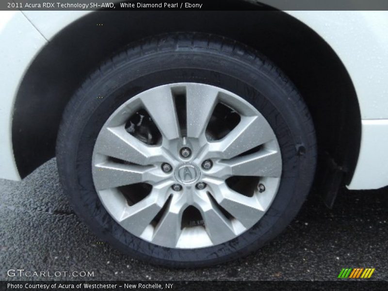White Diamond Pearl / Ebony 2011 Acura RDX Technology SH-AWD