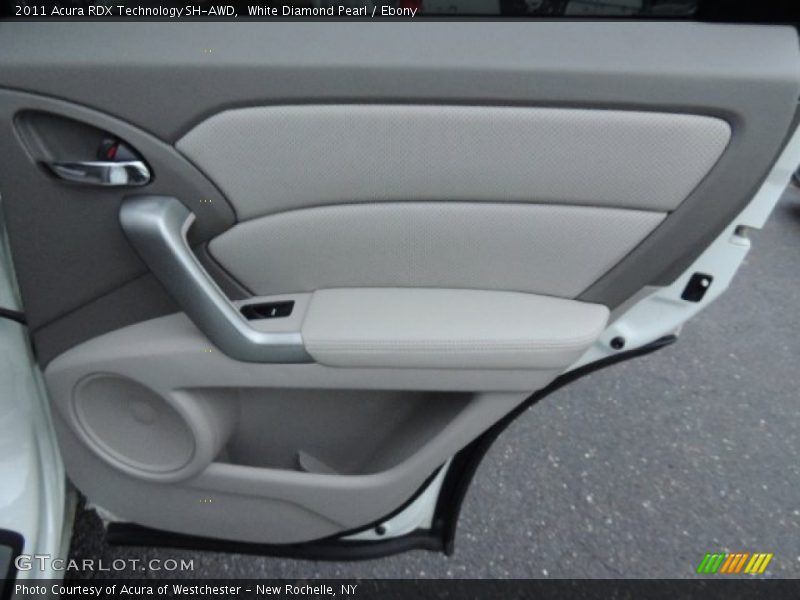 White Diamond Pearl / Ebony 2011 Acura RDX Technology SH-AWD